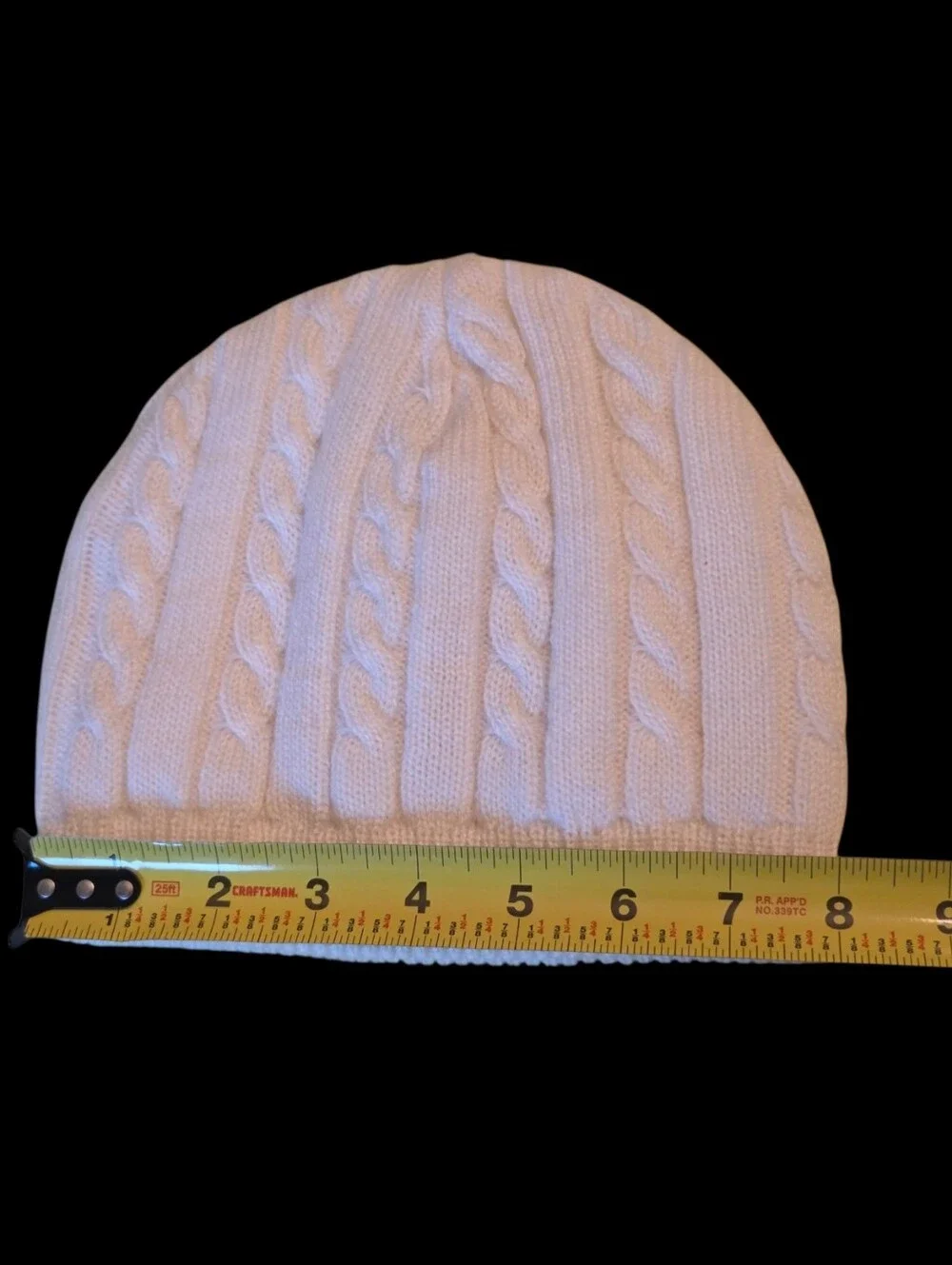 Nike Jordan Jumpman Beanie Cap Cable Knit Cream Unisex